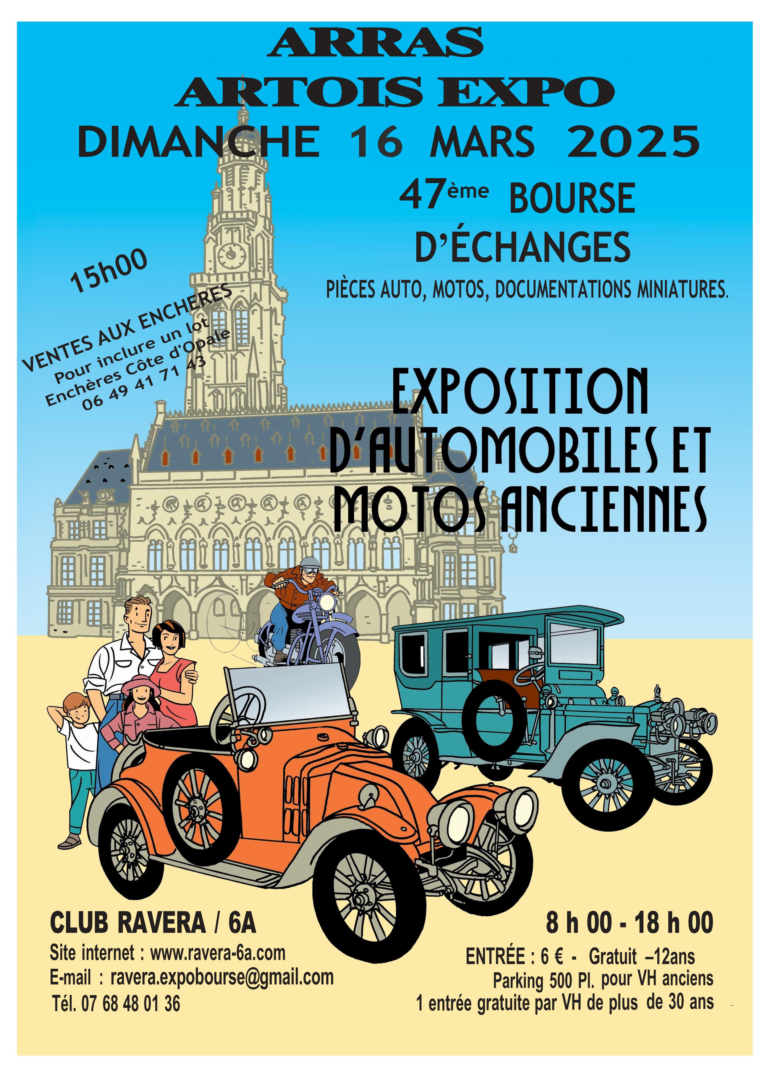 affiche de47ème Bourse d'Arras