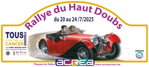 affiche deRallye du Haut Doubs