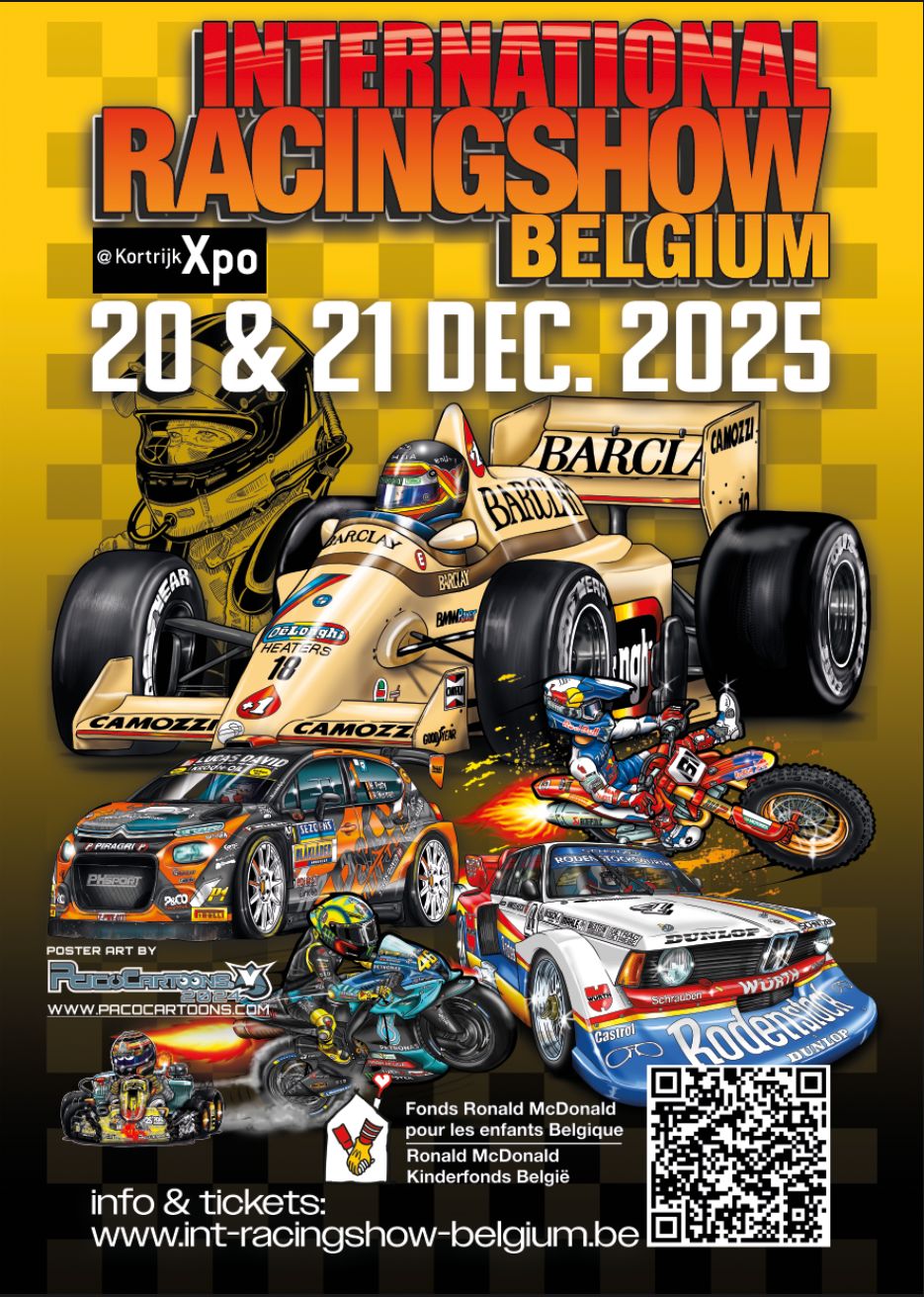 affiche deInternational Racingshow Belgium