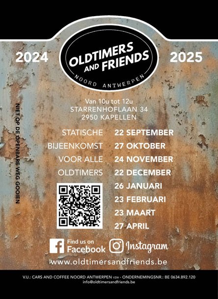 affiche deOldtimers & Friends