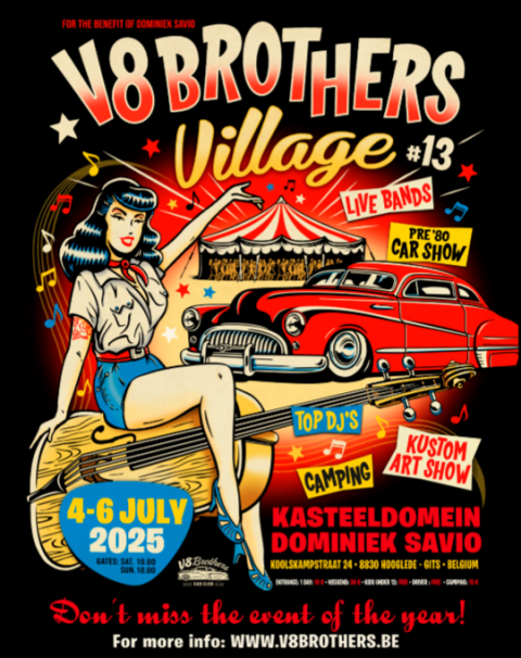 affiche deV8 Brothers Village