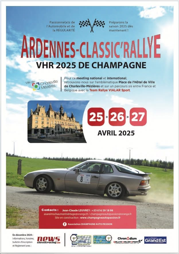 affiche deArdennes-Classic'Rallye