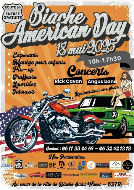 affiche deBiache  American Day