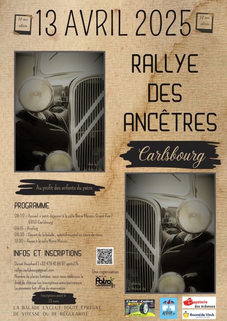 affiche de14e Randonnée de la Vallée de Semois