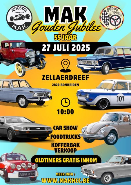 affiche deMAK Gouden Jubilee