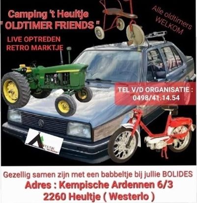 affiche deMeet & Greet oldtimer friends