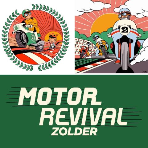 affiche deMotor Revival Zolder 