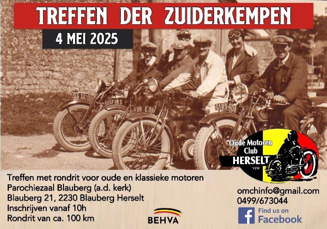 affiche deTreffen der Zuiderkempen