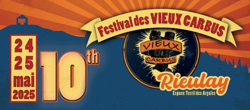 affiche deFestival des Vieux Carbus