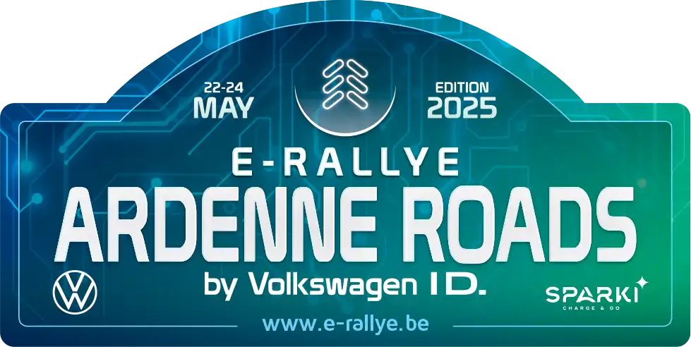affiche dee-Rallye Ardenne Roads by Volkswagen ID